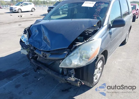 2008 Toyota Sienna Le из США, поврежденный, VIN 5TDZK23C18S221893